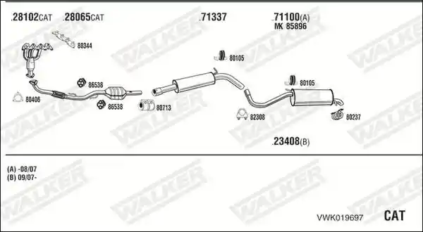 WALKER VWK019697