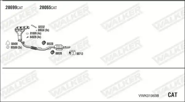 WALKER VWK019698