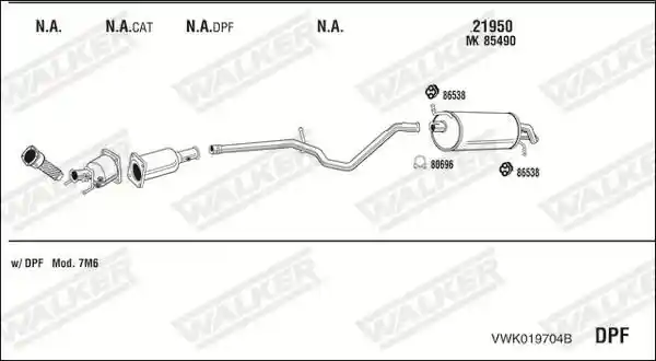 WALKER VWK019704B