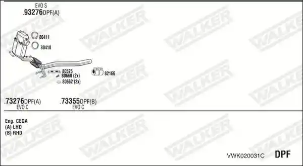 WALKER VWK020031C