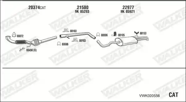 WALKER VWK020556
