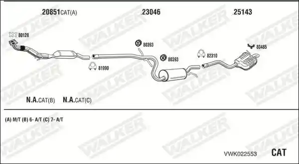 WALKER VWK022553