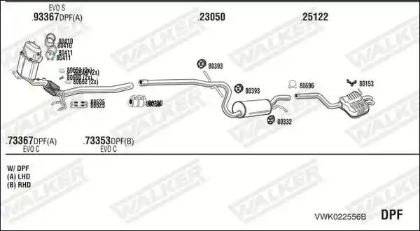 WALKER VWK022556B