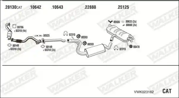 WALKER VWK023162