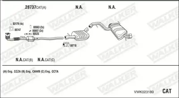 WALKER VWK023180