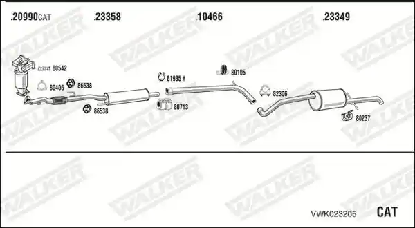WALKER VWK023205