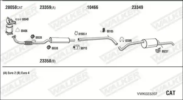 WALKER VWK023207