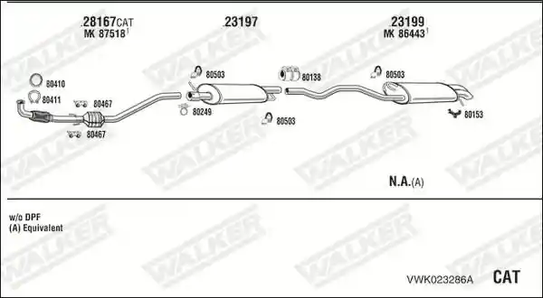 WALKER VWK023286A