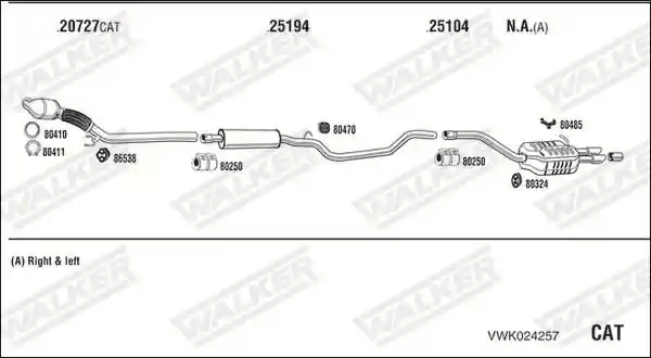 WALKER VWK024257