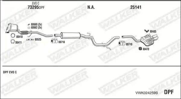 WALKER VWK024259B