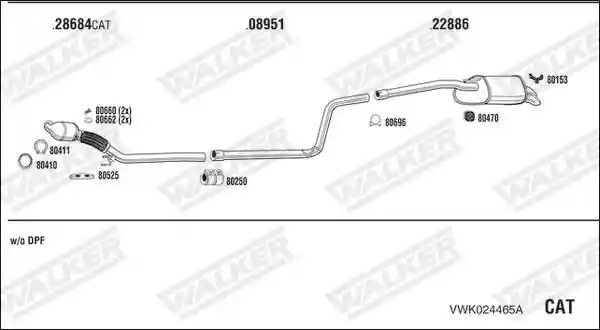 WALKER VWK024465A