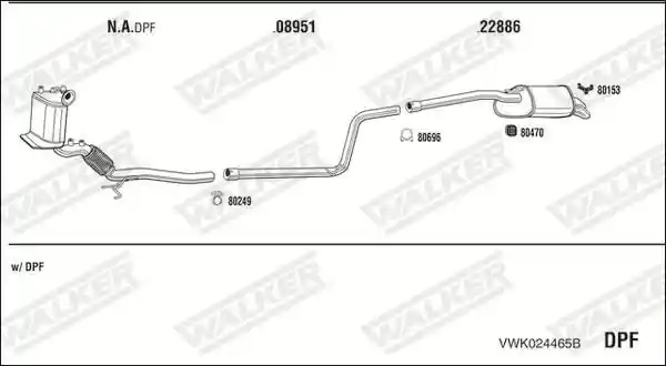 WALKER VWK024465B