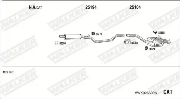 WALKER VWK026609A
