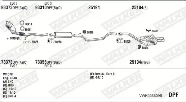 WALKER VWK026609B
