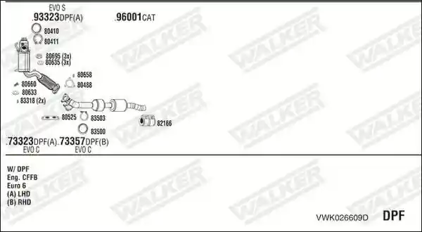 WALKER VWK026609D