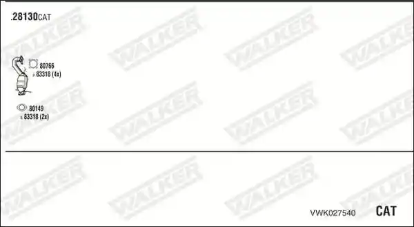 WALKER VWK027540