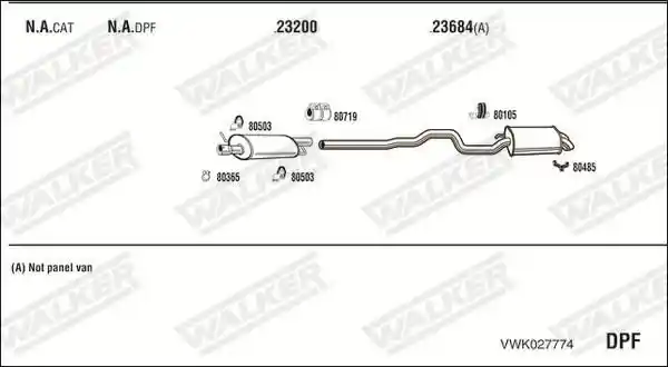 WALKER VWK027774