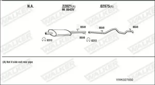 WALKER VWK027850