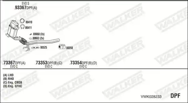 WALKER VWK028233