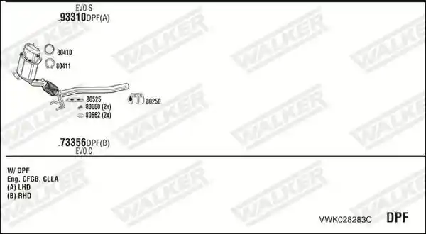 WALKER VWK028283C