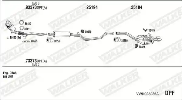 WALKER VWK028285A
