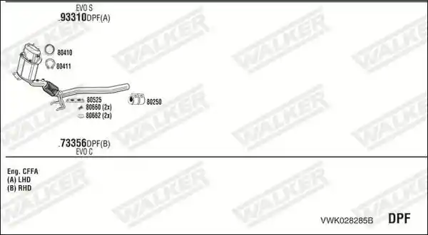 WALKER VWK028285B