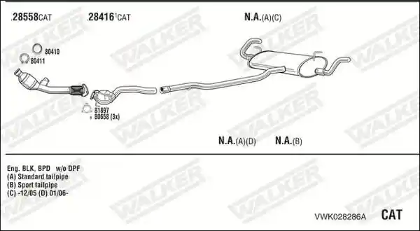 WALKER VWK028286A