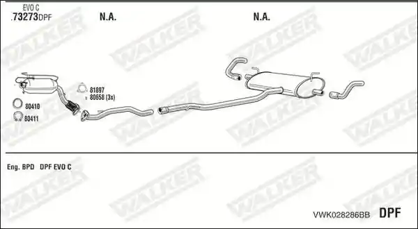 WALKER VWK028286BB