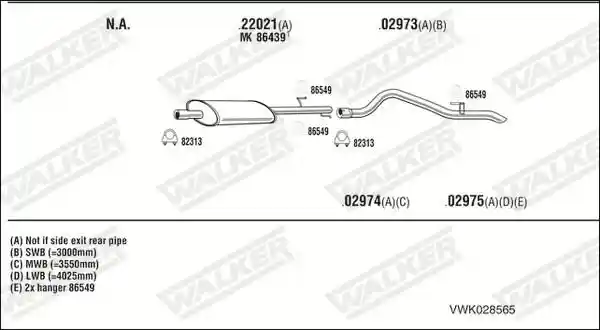 WALKER VWK028565
