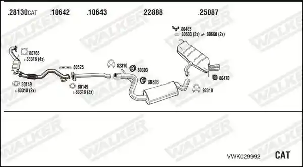 WALKER VWK029992