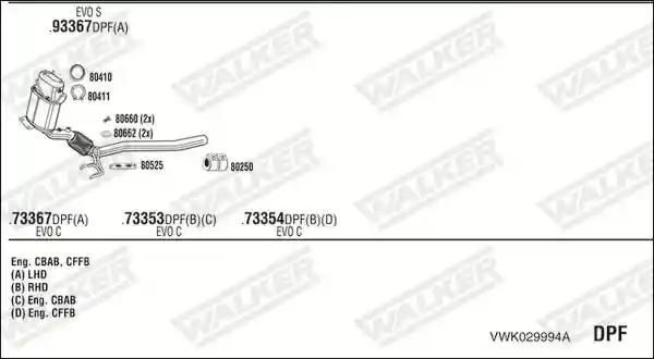 WALKER VWK029994A