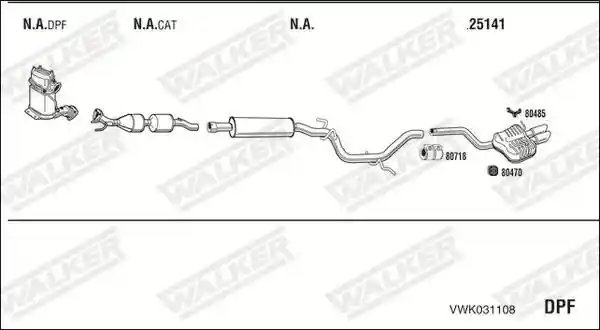 WALKER VWK031108