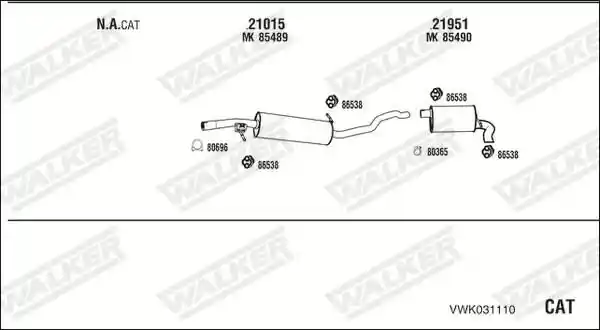 WALKER VWK031110