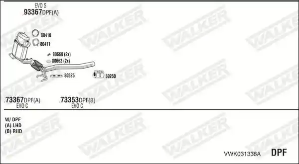 WALKER VWK031338A