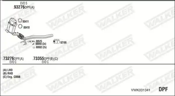 WALKER VWK031341