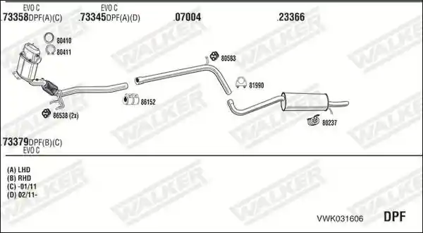 WALKER VWK031606