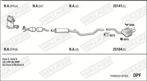WALKER VWK031972A