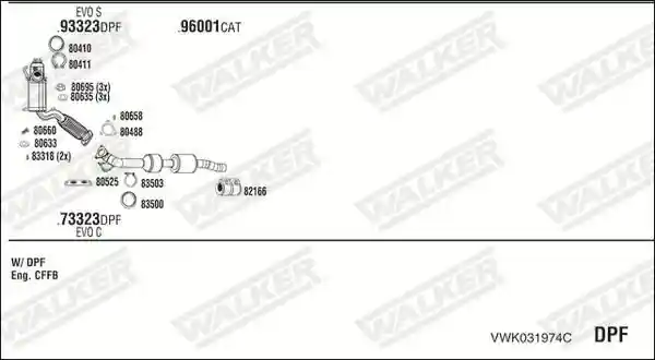 WALKER VWK031974C