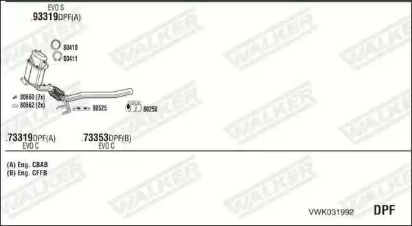 WALKER VWK031992