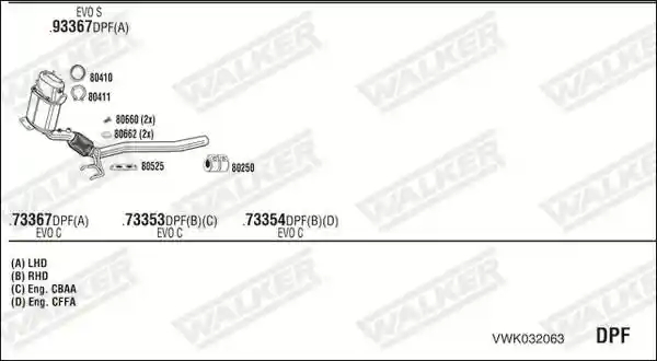 WALKER VWK032063