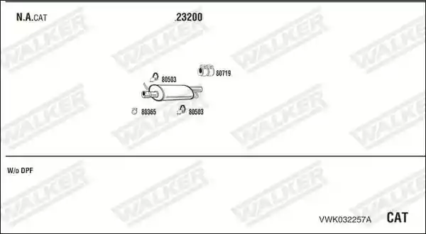 WALKER VWK032257A