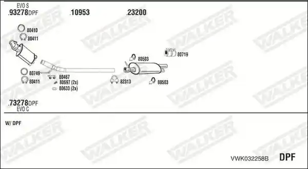 WALKER VWK032258B