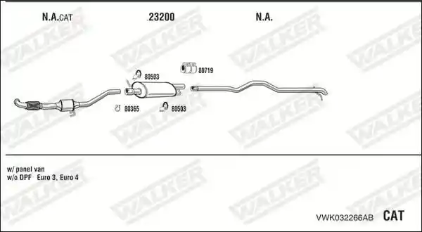 WALKER VWK032266AB