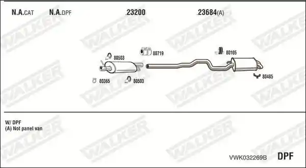 WALKER VWK032269B