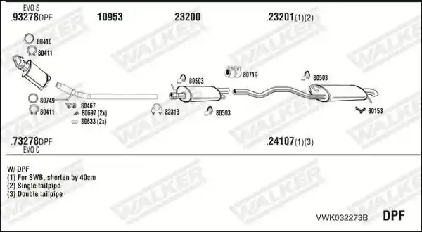 WALKER VWK032273B