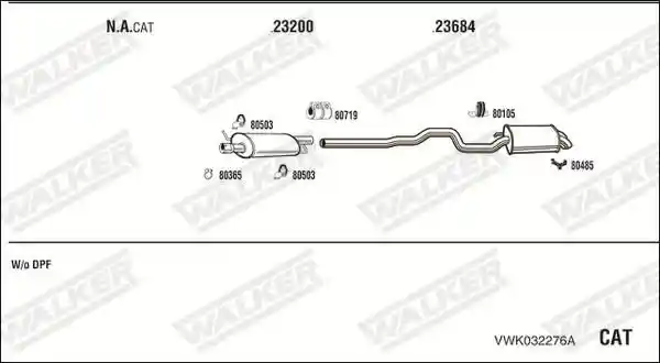 WALKER VWK032276A