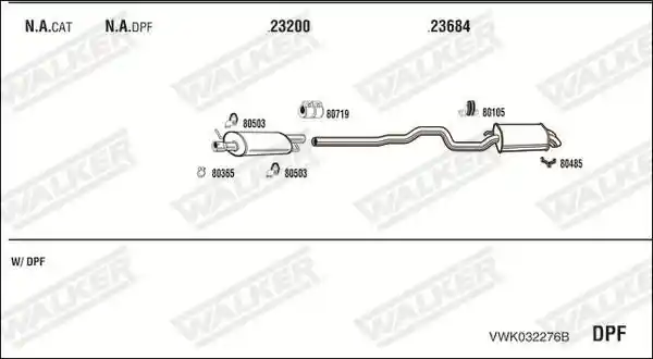 WALKER VWK032276B