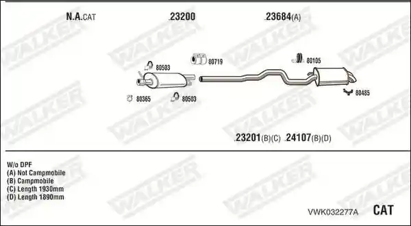 WALKER VWK032277A