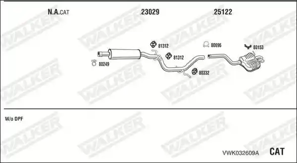 WALKER VWK032609A