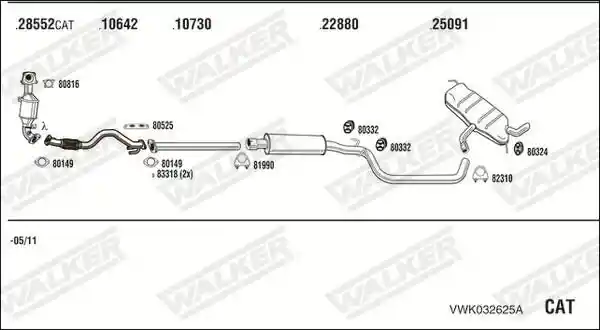 WALKER VWK032625A